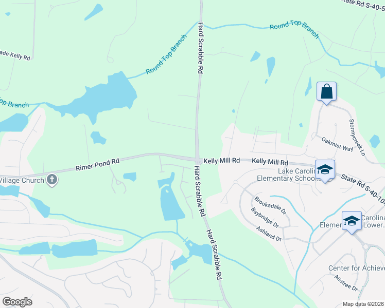 map of restaurants, bars, coffee shops, grocery stores, and more near 5401 HardScrabble Road in Blythewood