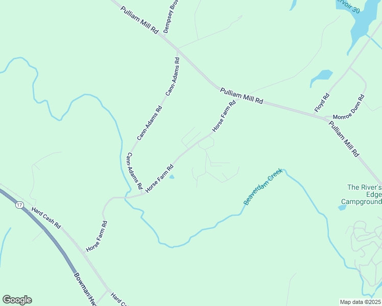 map of restaurants, bars, coffee shops, grocery stores, and more near 2268 Horse Farm Road in Dewy Rose