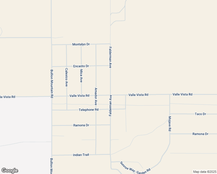 map of restaurants, bars, coffee shops, grocery stores, and more near 3256 Falderman Avenue in Twentynine Palms