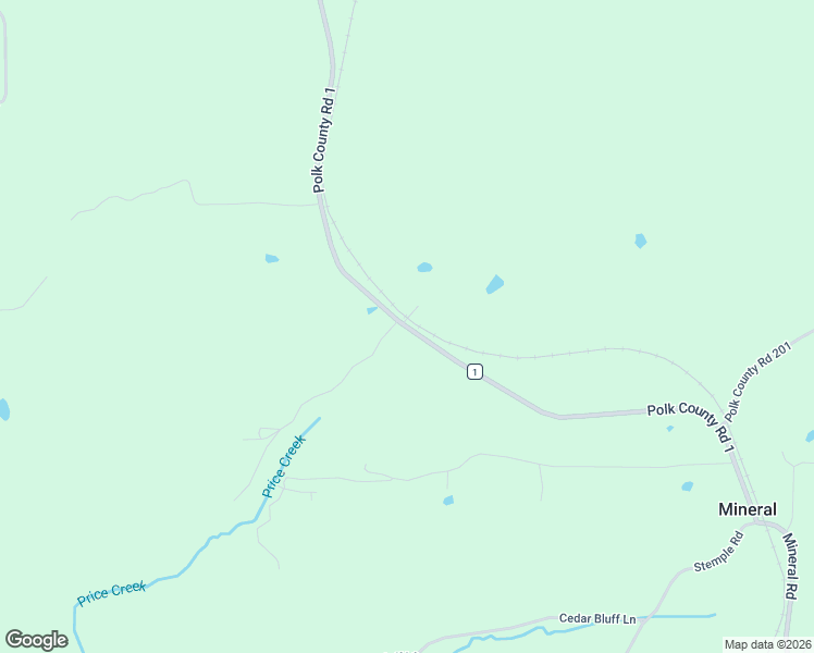 map of restaurants, bars, coffee shops, grocery stores, and more near 1000 Polk County Road 1 in Gillham