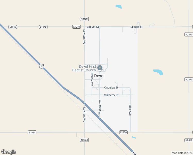 map of restaurants, bars, coffee shops, grocery stores, and more near in Devol