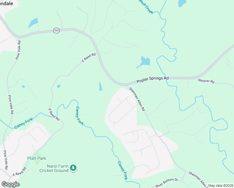map of restaurants, bars, coffee shops, grocery stores, and more near 4598 Sweetbriar Court in Gainesville