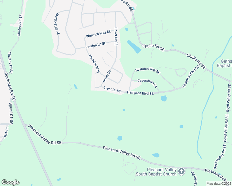 map of restaurants, bars, coffee shops, grocery stores, and more near 12 Trent Drive Southeast in Rome