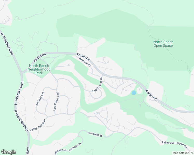 map of restaurants, bars, coffee shops, grocery stores, and more near 4646 Pine Valley Place in Thousand Oaks