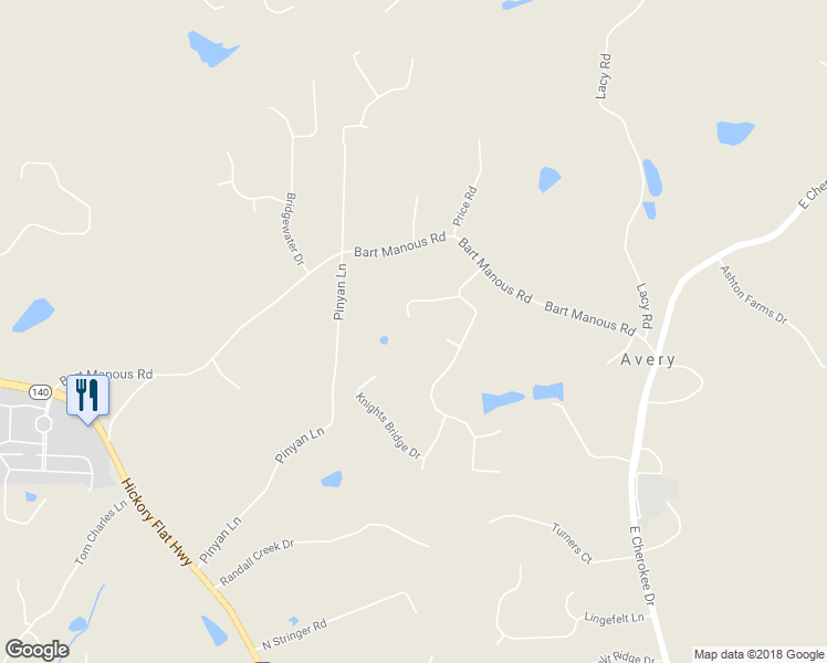 map of restaurants, bars, coffee shops, grocery stores, and more near 411 Kings Point Drive in Canton