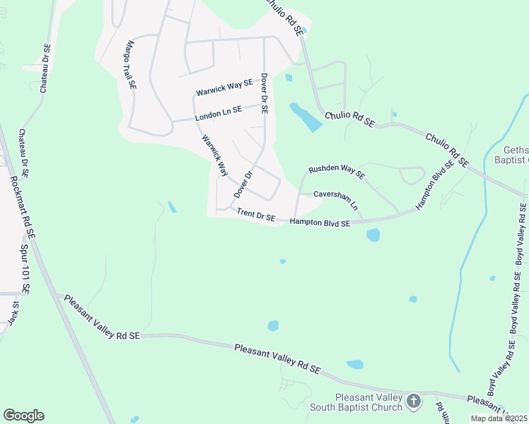 map of restaurants, bars, coffee shops, grocery stores, and more near 11 Trent Drive Southeast in Rome