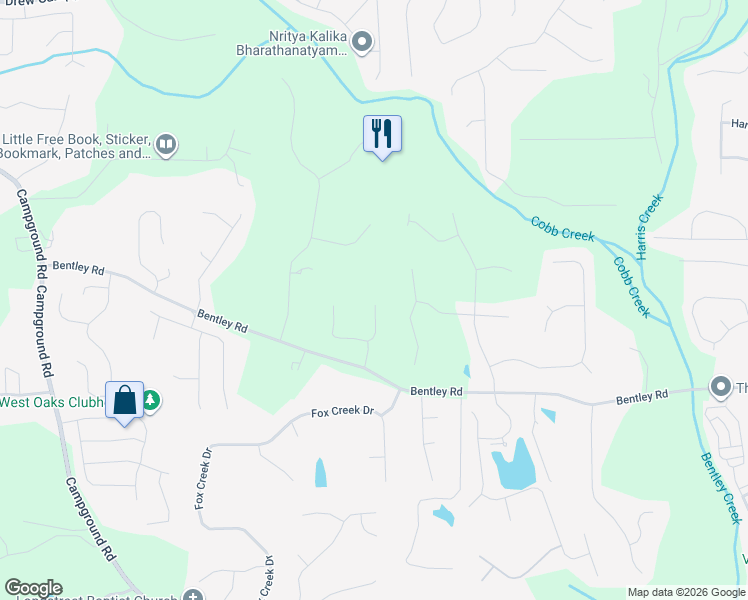 map of restaurants, bars, coffee shops, grocery stores, and more near 6550 Roundhill Court in Cumming