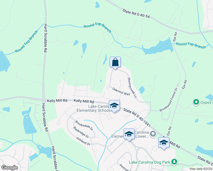map of restaurants, bars, coffee shops, grocery stores, and more near 120 Stonebrook Drive in Blythewood