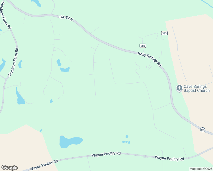 map of restaurants, bars, coffee shops, grocery stores, and more near 983 Ridgewood Drive in Pendergrass