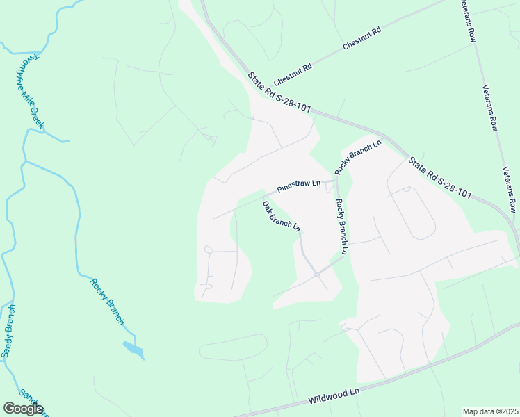 map of restaurants, bars, coffee shops, grocery stores, and more near 1013 Oak Branch Lane in Elgin