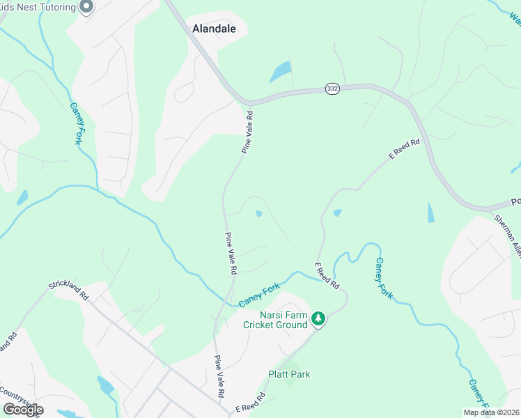 map of restaurants, bars, coffee shops, grocery stores, and more near 4234 Melinda Lane in Gainesville