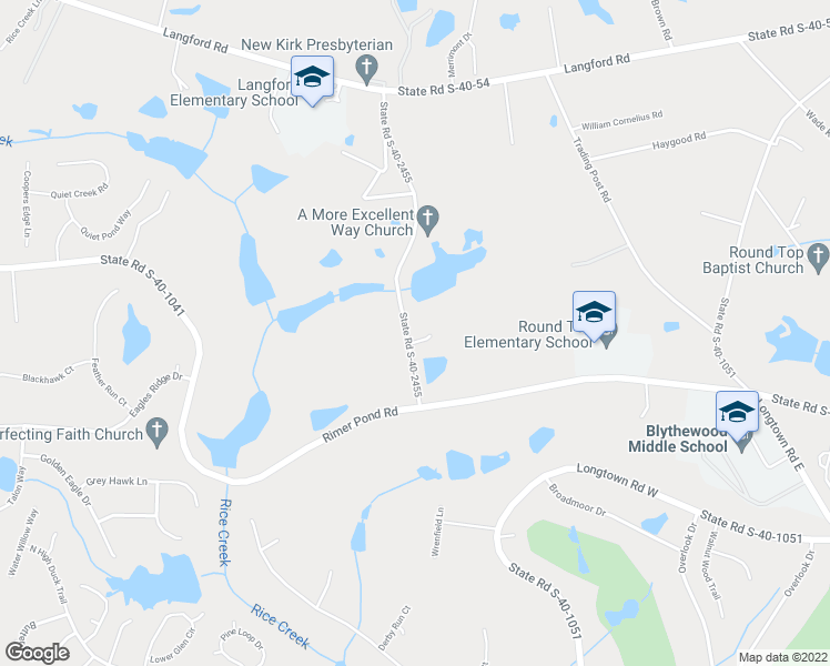 map of restaurants, bars, coffee shops, grocery stores, and more near 311 State Road S-40-2455 in Blythewood