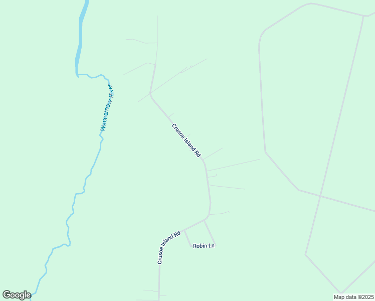 map of restaurants, bars, coffee shops, grocery stores, and more near 2279 Crusoe Island Road in Whiteville