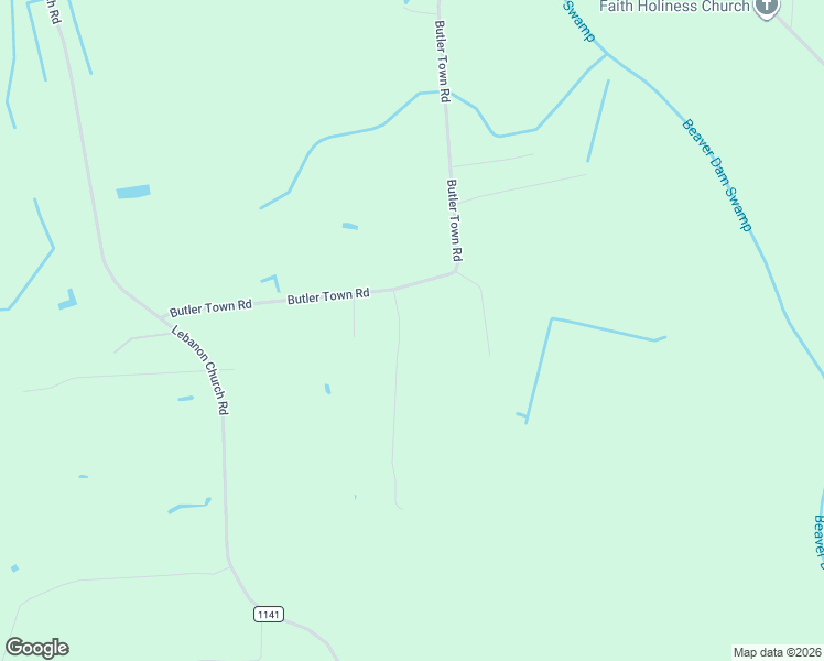 map of restaurants, bars, coffee shops, grocery stores, and more near 536 Butler Town Road in Clarendon