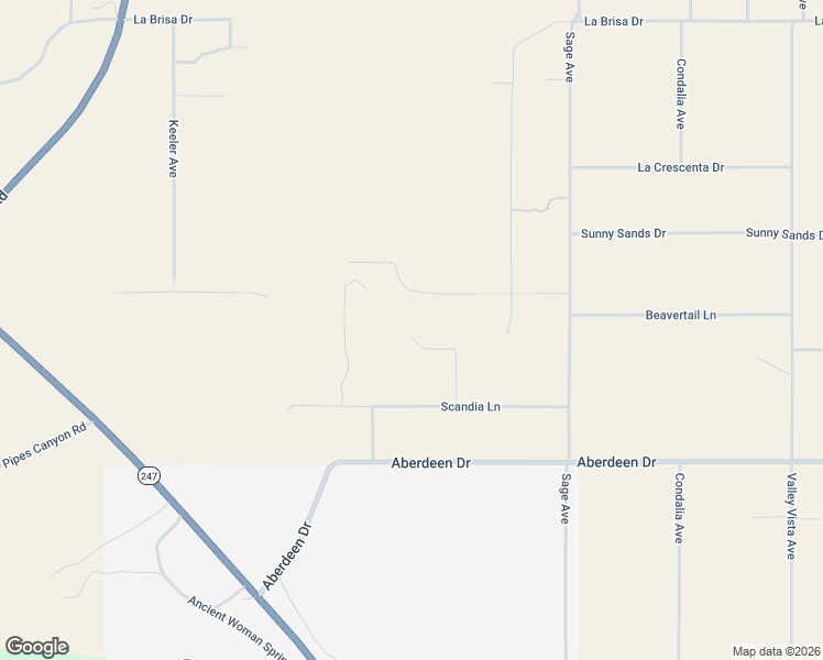 map of restaurants, bars, coffee shops, grocery stores, and more near in Yucca Valley
