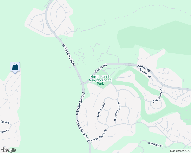 map of restaurants, bars, coffee shops, grocery stores, and more near 4187 Oak Place Drive in Westlake Village