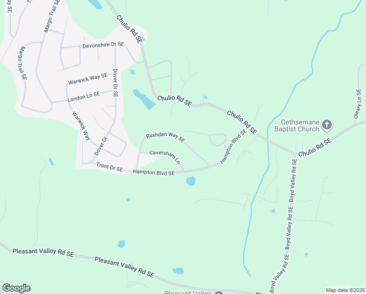 map of restaurants, bars, coffee shops, grocery stores, and more near 2 Hamptonshire Place in Rome