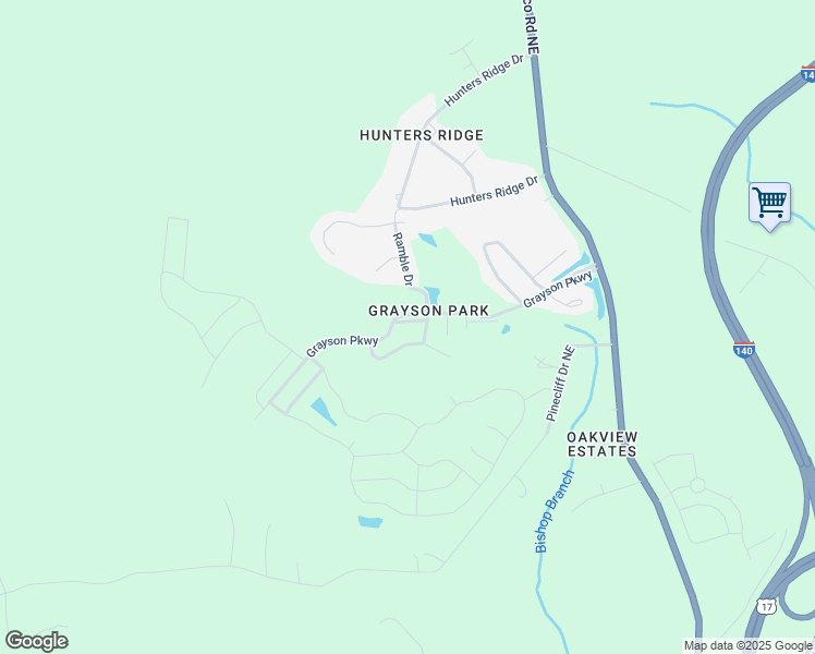 map of restaurants, bars, coffee shops, grocery stores, and more near 2050 Grayson Parkway in Leland