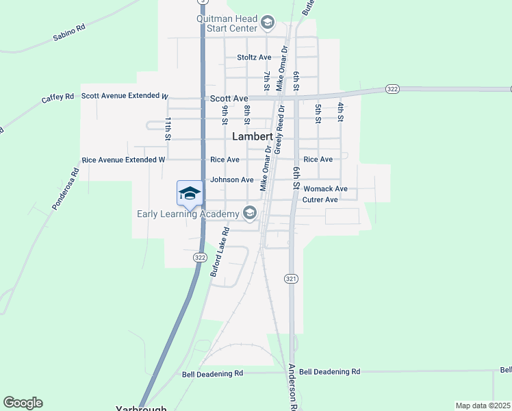 map of restaurants, bars, coffee shops, grocery stores, and more near 718 Cutrer Avenue in Lambert