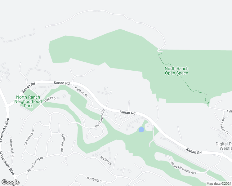 map of restaurants, bars, coffee shops, grocery stores, and more near 4774 Golf Course Drive in Westlake Village