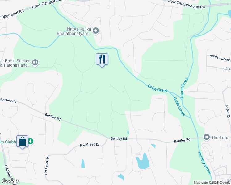 map of restaurants, bars, coffee shops, grocery stores, and more near 6435 Ivey Creek Circle in Cumming