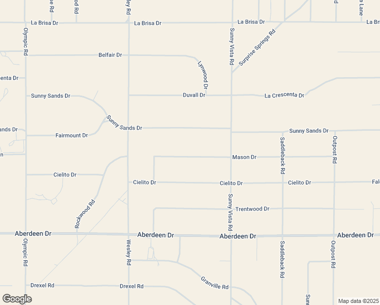 map of restaurants, bars, coffee shops, grocery stores, and more near 60726 Mason Drive in Joshua Tree