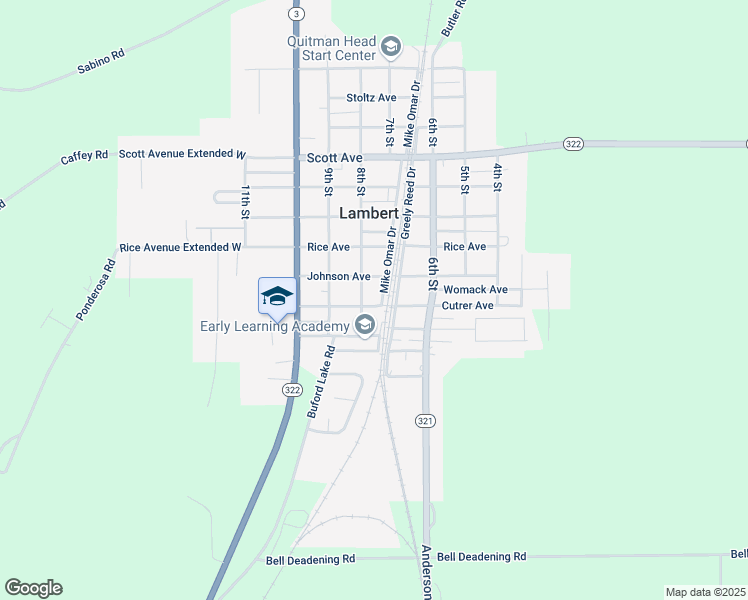 map of restaurants, bars, coffee shops, grocery stores, and more near 718 Cutrer Avenue in Lambert