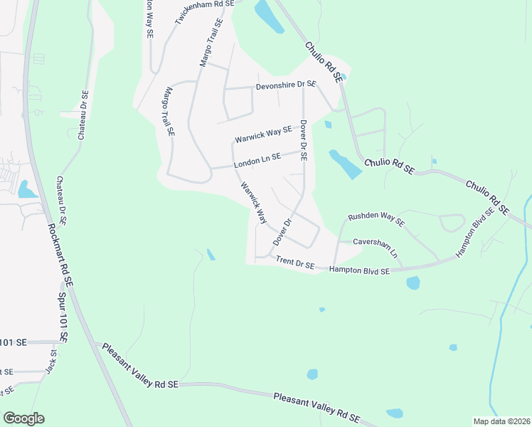 map of restaurants, bars, coffee shops, grocery stores, and more near 117 Warwick Way Southeast in Rome