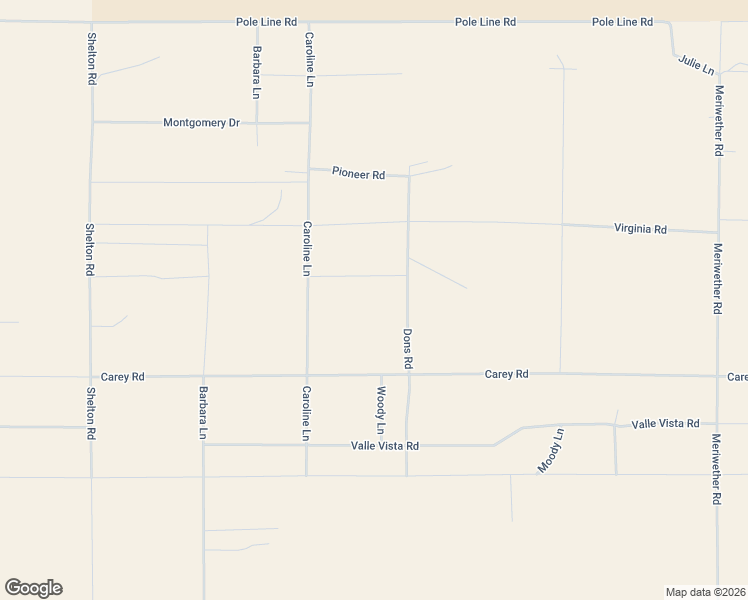 map of restaurants, bars, coffee shops, grocery stores, and more near 82229 Raven Roost Road in Twentynine Palms