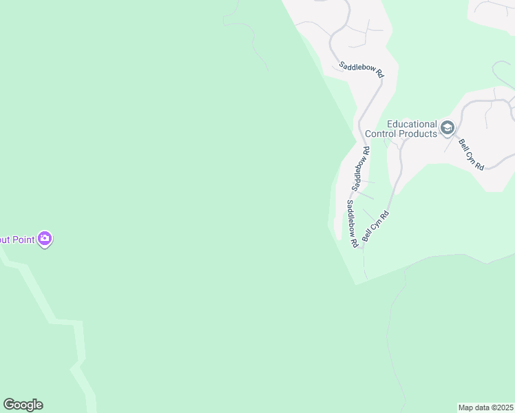 map of restaurants, bars, coffee shops, grocery stores, and more near Bell Canyon Fire Road in Ventura County