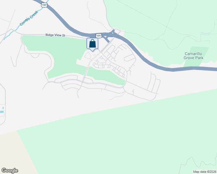 map of restaurants, bars, coffee shops, grocery stores, and more near 6276 Irena Avenue in Camarillo