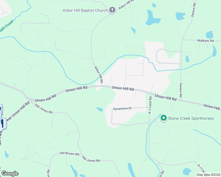 map of restaurants, bars, coffee shops, grocery stores, and more near 5215 Union Hill Road in Alpharetta