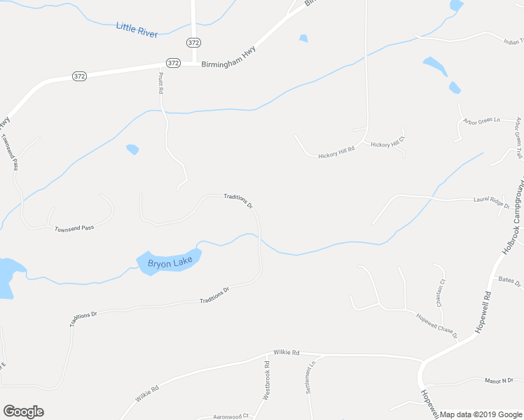 map of restaurants, bars, coffee shops, grocery stores, and more near 260 Traditions Drive in Alpharetta