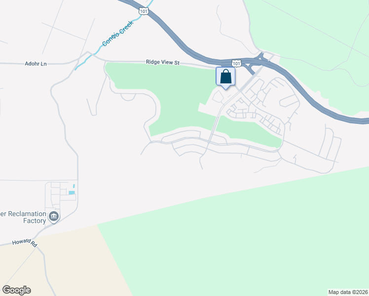 map of restaurants, bars, coffee shops, grocery stores, and more near 24 Gitana Avenue in Camarillo