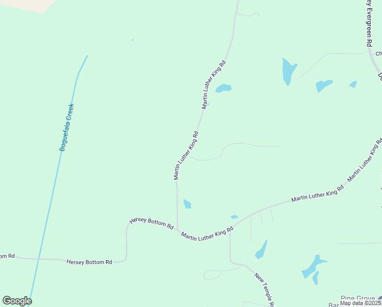 map of restaurants, bars, coffee shops, grocery stores, and more near 1594 Martin Luther King Road in Fulton