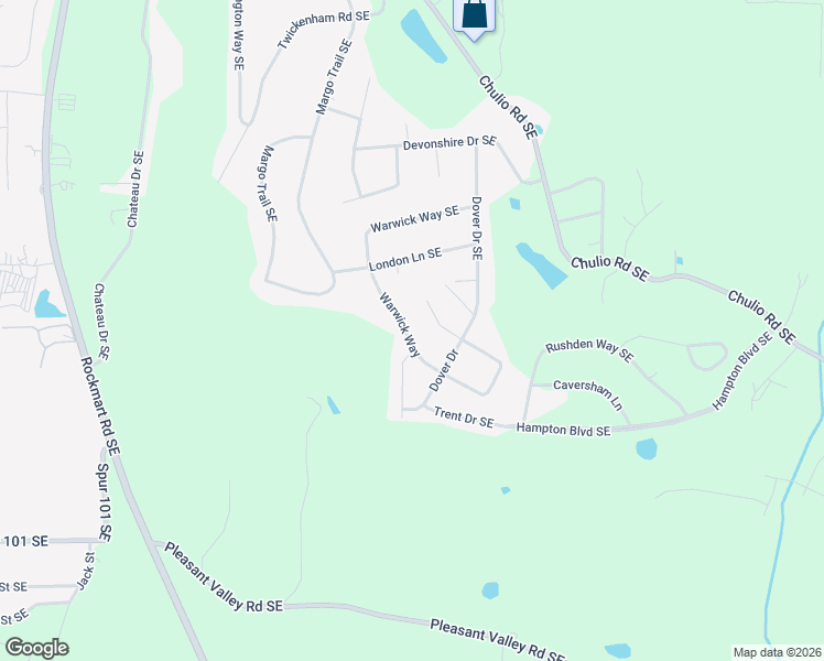 map of restaurants, bars, coffee shops, grocery stores, and more near 4 Stratford Street Southeast in Rome