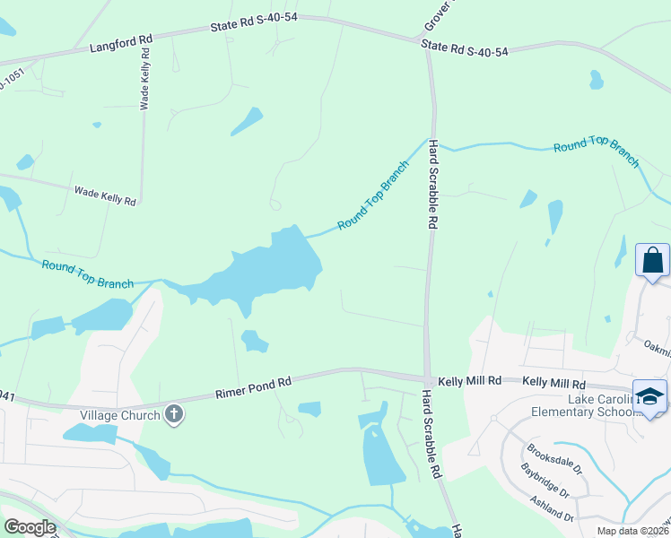 map of restaurants, bars, coffee shops, grocery stores, and more near 171 Smith-Young Road in Blythewood