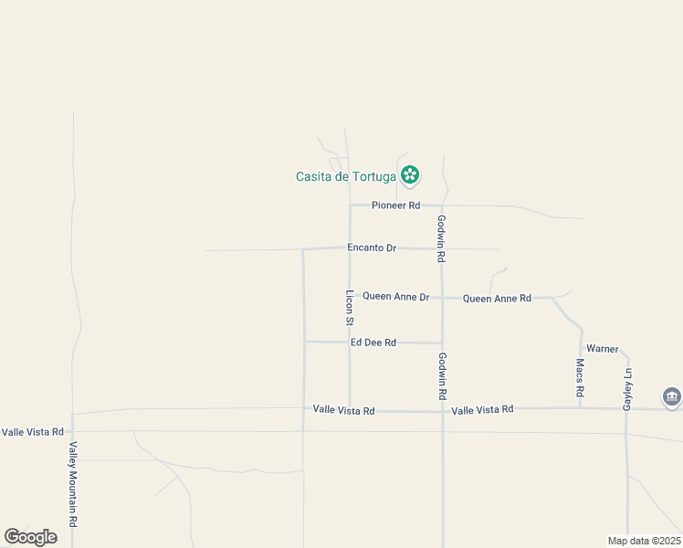 map of restaurants, bars, coffee shops, grocery stores, and more near 79060 Encanto Drive in Twentynine Palms
