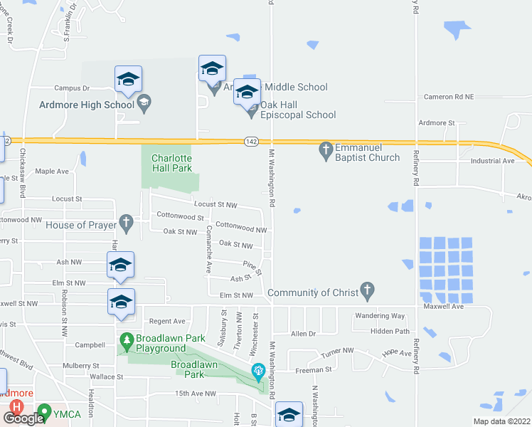 map of restaurants, bars, coffee shops, grocery stores, and more near 409 Locust Street in Ardmore