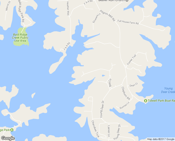 map of restaurants, bars, coffee shops, grocery stores, and more near 5320 Bay Circle in Cumming