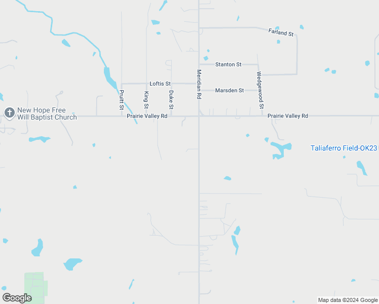 map of restaurants, bars, coffee shops, grocery stores, and more near 7829 North Meridian Lane in Lone Grove