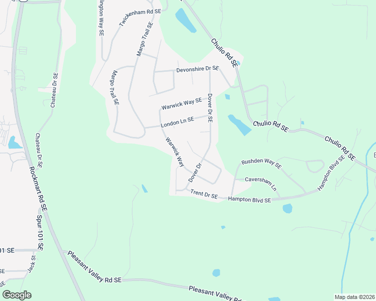 map of restaurants, bars, coffee shops, grocery stores, and more near 6 Warwick Place Southeast in Rome