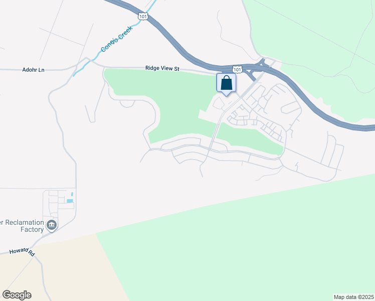 map of restaurants, bars, coffee shops, grocery stores, and more near 21 Gitana Avenue in Camarillo
