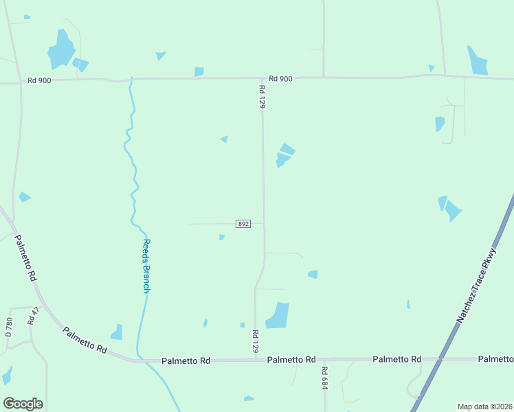 map of restaurants, bars, coffee shops, grocery stores, and more near 101-173 Road 129 in Tupelo