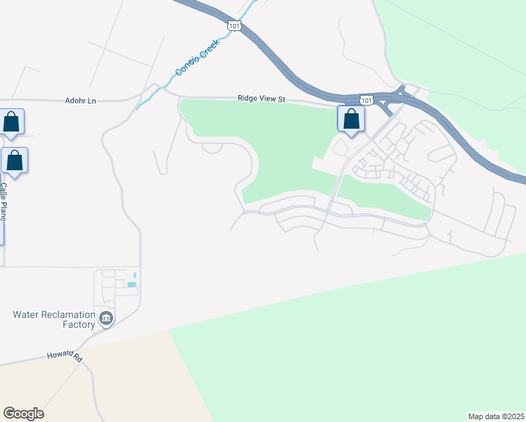 map of restaurants, bars, coffee shops, grocery stores, and more near 37 Irena Avenue in Camarillo