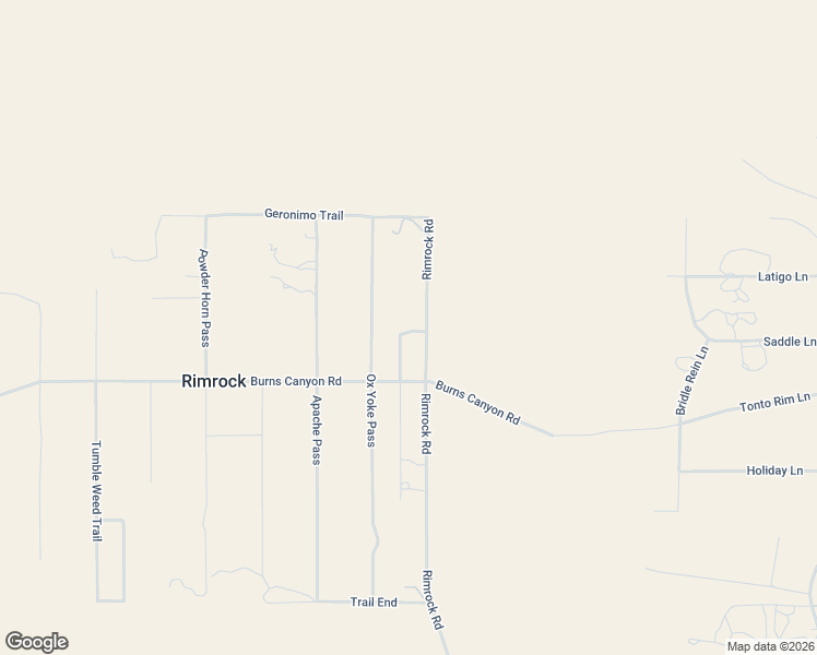 map of restaurants, bars, coffee shops, grocery stores, and more near 2810 Painted Post Pass in Pioneertown