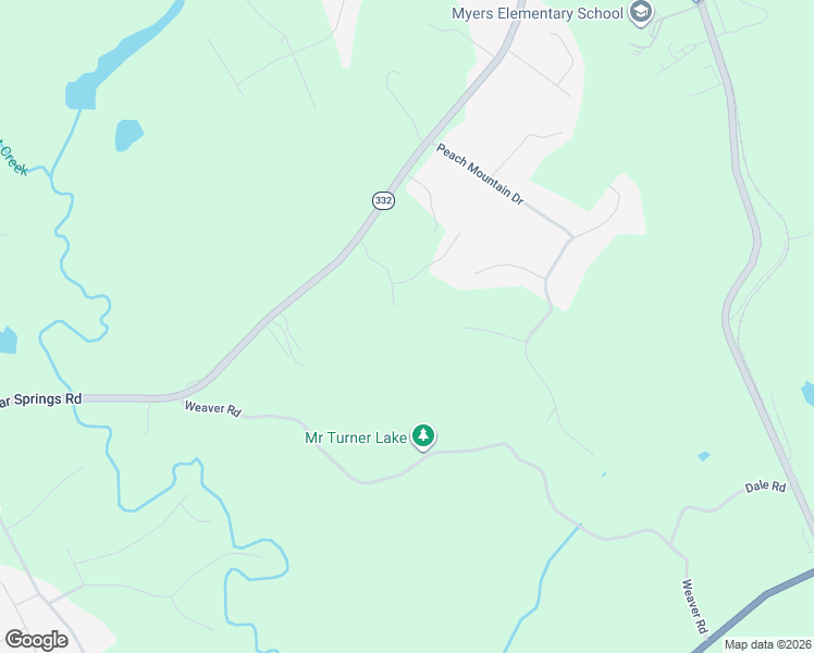 map of restaurants, bars, coffee shops, grocery stores, and more near 4863 Pine Hill Road in Gainesville