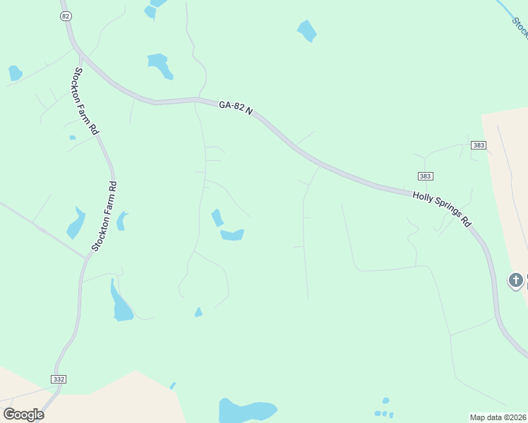 map of restaurants, bars, coffee shops, grocery stores, and more near 4301 Holly Springs Road in Pendergrass