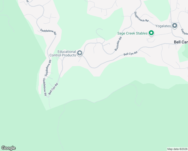 map of restaurants, bars, coffee shops, grocery stores, and more near 220 Bell Canyon Road in Bell Canyon