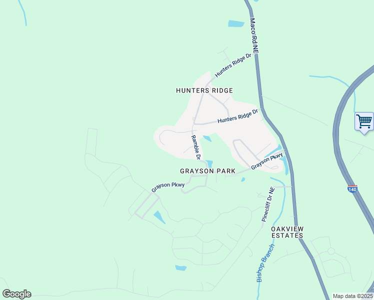map of restaurants, bars, coffee shops, grocery stores, and more near Darrow Drive in Leland